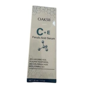OAKSII Vitamin C+E Ferulic Acid Serum Anti-Aging Antioxidant Skin Care 1 fl oz‎